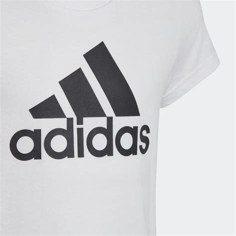 adidas t-shirt mädchen weiß|T.